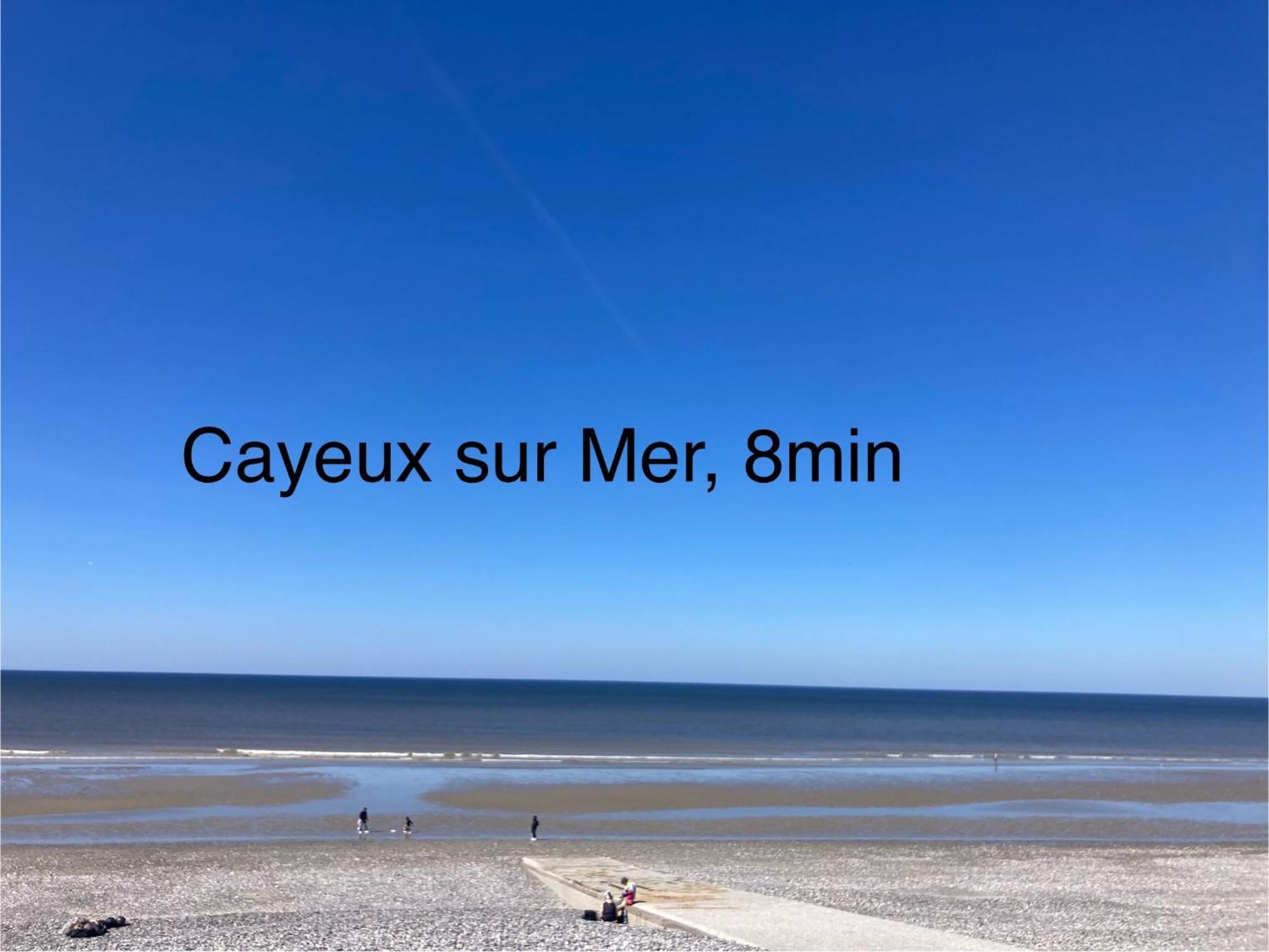 La Vue De Chateau, Maison Neuve En Baie De Somme Vaudricourt Exterior photo